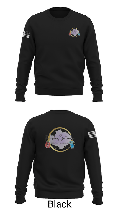 The Sober Bartender 25073901 Crew Neck Sweatshirt - 21