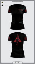 undefined Women's Short Sleeve V-neck Shirt - 3