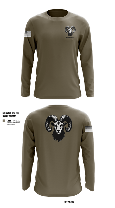 Black sheep 18926694 Long Sleeve Performance Shirt 3