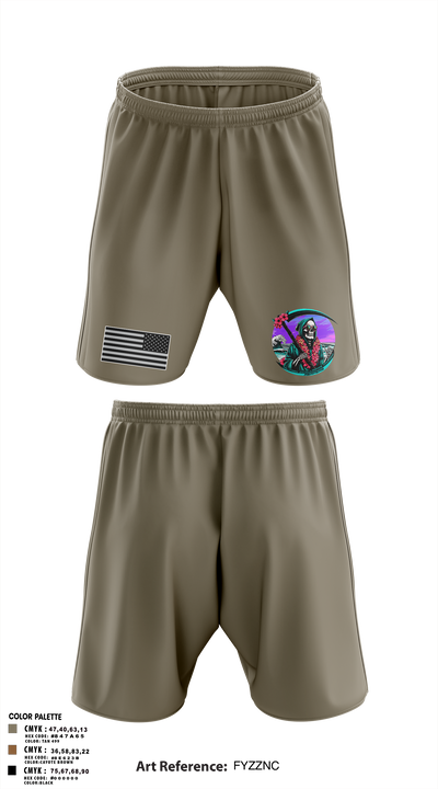 REAPERS, FT SHAFTER 63519061 Athletic Shorts With Pockets - 4
