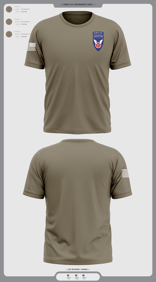 Short Sleeve Performance Shirt, 1/11TH ABN DIV, Army, Teamtime, Team time, sublimation, custom sports apparel, team uniforms, spirit wear, spiritwear, sports uniforms, custom shirts, team store, custom team store, fundraiser sports, apparel fundraiser