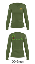 The Legion 97243463 Women's Long Sleeve V-neck Shirt - 57
