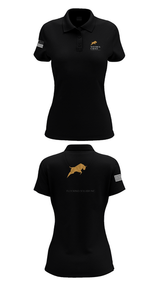 Womens Short Sleeve Performance Polo, Maverickgarageflooring, , Teamtime, Team time, sublimation, custom sports apparel, team uniforms, spirit wear, spiritwear, sports uniforms, custom shirts, team store, custom team store, fundraiser sports, apparel fundraiser