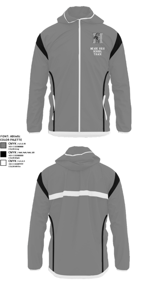 Windbreaker, Meade High School Track, Track & Field, Teamtime, Team time, sublimation, custom sports apparel, team uniforms, spirit wear, spiritwear, sports uniforms, custom shirts, team store, custom team store, fundraiser sports, apparel fundraiser