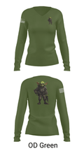 D CO 1-133IN 66859128 Women's Long Sleeve V-neck Shirt - 57