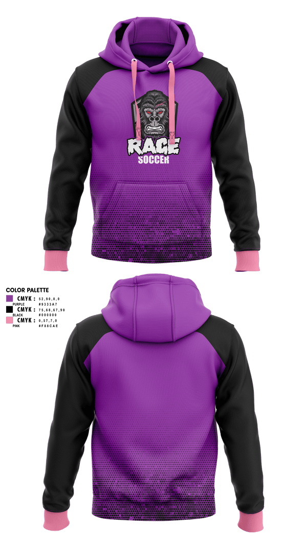 Hoodie, Rage, Men's Soccer, Teamtime, Team time, sublimation, custom sports apparel, team uniforms, spirit wear, spiritwear, sports uniforms, custom shirts, team store, custom team store, fundraiser sports, apparel fundraiser