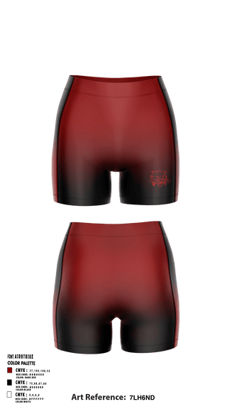 Women's Compression Shorts, Ignacio High School Volleyball, Women's Volleyball, Teamtime, Team time, sublimation, custom sports apparel, team uniforms, spirit wear, spiritwear, sports uniforms, custom shirts, team store, custom team store, fundraiser sports, apparel fundraiser