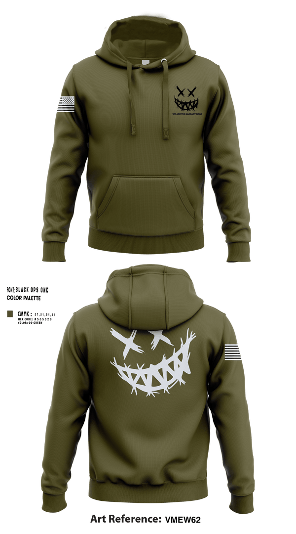 Hoodie, We are The already dead, , Teamtime, Team time, sublimation, custom sports apparel, team uniforms, spirit wear, spiritwear, sports uniforms, custom shirts, team store, custom team store, fundraiser sports, apparel fundraiser