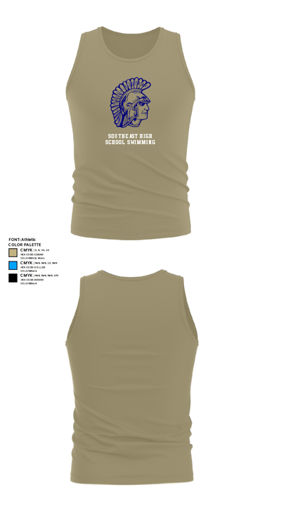 Southeast Spartans 7835642 Tank Top - 39