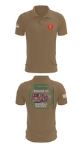 Boston Fire Department Engine 55 92329378 Short Sleeve Performance Polo - 7