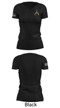 Grim Troop 61547522 Women's Short Sleeve V-neck Shirt - 28
