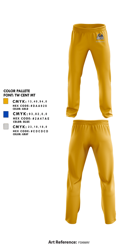 Sweatpants, West Valley Drive Basketball, Men's Basketball, Teamtime, Team time, sublimation, custom sports apparel, team uniforms, spirit wear, spiritwear, sports uniforms, custom shirts, team store, custom team store, fundraiser sports, apparel fundraiser