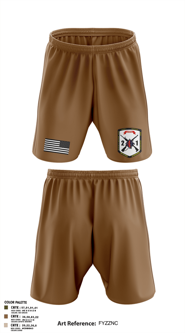 Athletic Shorts With Pockets, 2nd Battalion, 1st Marine Regiment, Marines, Teamtime, Team time, sublimation, custom sports apparel, team uniforms, spirit wear, spiritwear, sports uniforms, custom shirts, team store, custom team store, fundraiser sports, apparel fundraiser