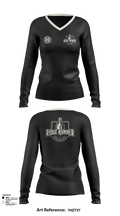 RidgeRunner Logistics 57154261 Women's Long Sleeve V-neck Shirt - 106