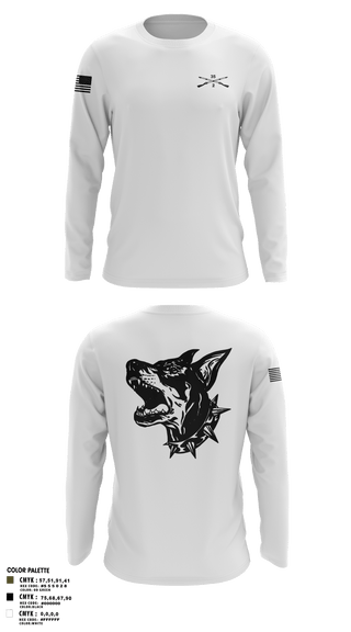 Long Sleeve Performance Shirt, Delta Co 2-35, , Teamtime, Team time, sublimation, custom sports apparel, team uniforms, spirit wear, spiritwear, sports uniforms, custom shirts, team store, custom team store, fundraiser sports, apparel fundraiser