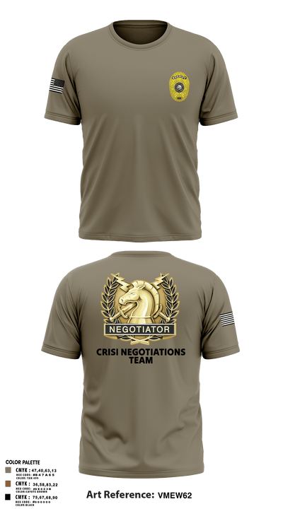 HCSO CNT 41668250 Short Sleeve Performance Shirt - 4