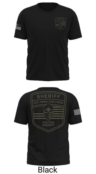 Fulton County Anti-Crime Task Force 27594594 Old School Cotton Feel Shirt - 29