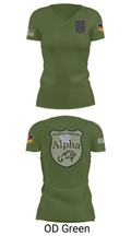 4./401 PzGrenBtl 62618383 Women's Short Sleeve V-neck Shirt - 48