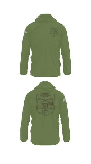 Windbreaker, Fulton County Anti-Crime Task Force, , Teamtime, Team time, sublimation, custom sports apparel, team uniforms, spirit wear, spiritwear, sports uniforms, custom shirts, team store, custom team store, fundraiser sports, apparel fundraiser