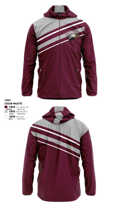 Pikes Peak Christian School 1476125 Windbreaker - 1