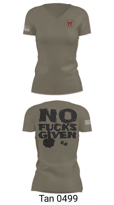 Rakkasans 60177220 Women's Short Sleeve V-neck Shirt - 68