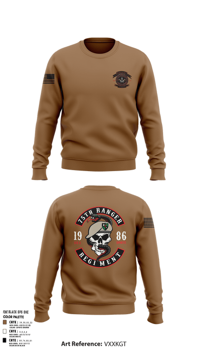 Green Beret 87463289 Crew Neck Sweatshirt - 121