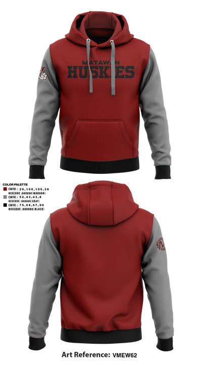 Matawan Huskies 10586400 Hoodie - 43