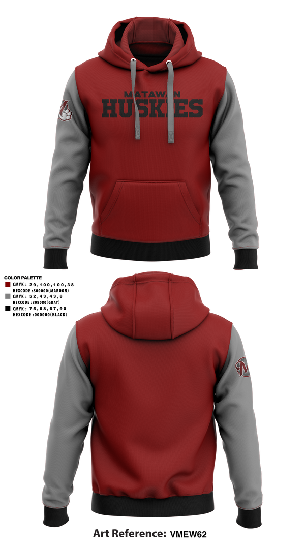 Hoodie, Matawam Huskies, Baseball, Teamtime, Team time, sublimation, custom sports apparel, team uniforms, spirit wear, spiritwear, sports uniforms, custom shirts, team store, custom team store, fundraiser sports, apparel fundraiser