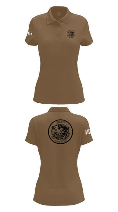 USS MAKIN ISLAND 57574160 Women's Short Sleeve Performance Polo  - 14