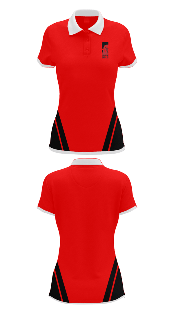 Women's Short Sleeve Performance Polo, Southland High School Tennis, Tennis, Teamtime, Team time, sublimation, custom sports apparel, team uniforms, spirit wear, spiritwear, sports uniforms, custom shirts, team store, custom team store, fundraiser sports, apparel fundraiser