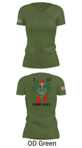 D-co 1-114th 40001496 Women's Short Sleeve V-neck Shirt - 48