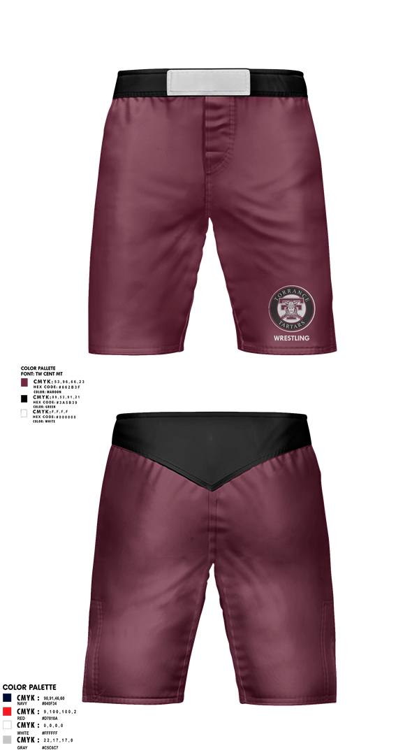 Fight Shorts, Torrance High School, Wrestling, Teamtime, Team time, sublimation, custom sports apparel, team uniforms, spirit wear, spiritwear, sports uniforms, custom shirts, team store, custom team store, fundraiser sports, apparel fundraiser