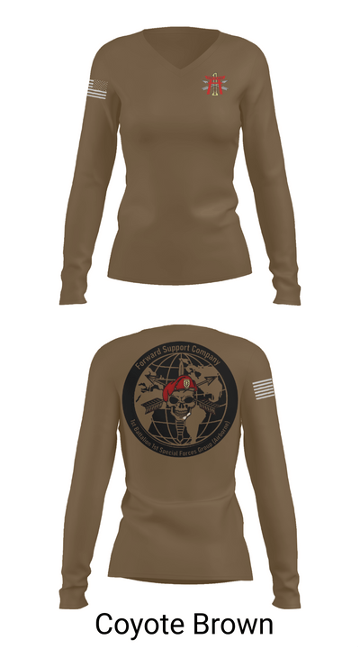 FSC 1-1SFG 4973174 Women's Long Sleeve V-neck Shirt -1 17