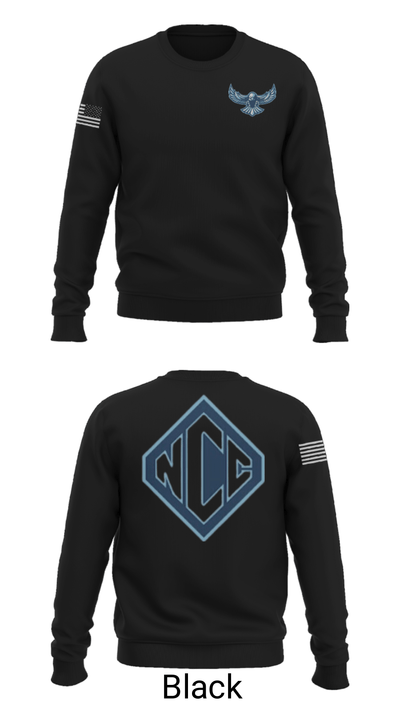 North Cobb Christian School Cheer 71060723 Crew Neck Sweatshirt - 21
