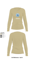 HHD, 415th Military Intelligence Battalion 84302898 Women's Long Sleeve V-neck Shirt -1 78