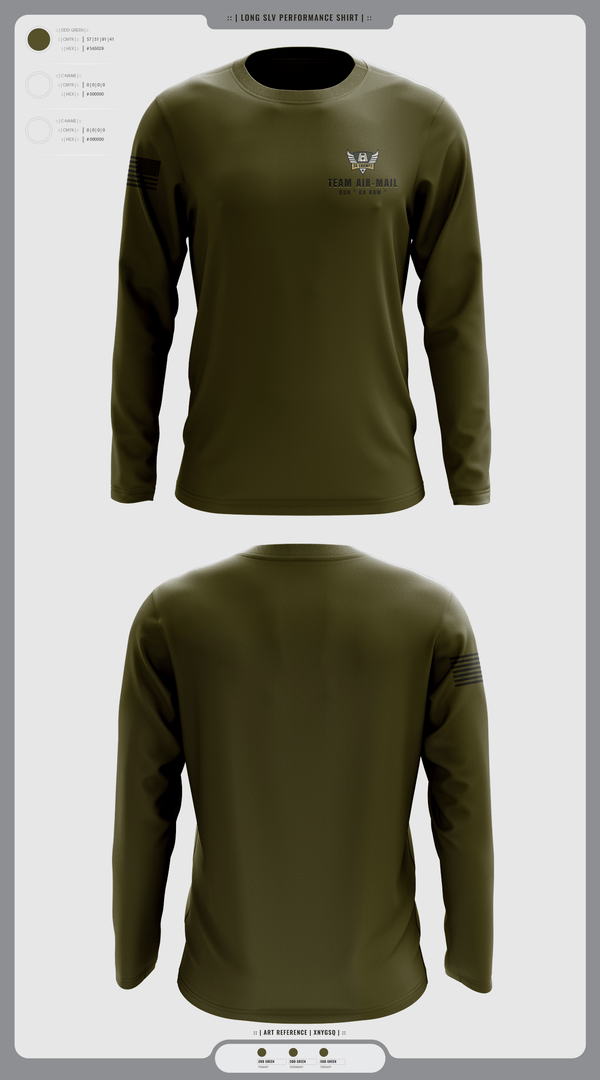 Long Sleeve Performance Shirt, Air-Mail, Baseball, Teamtime, Team time, sublimation, custom sports apparel, team uniforms, spirit wear, spiritwear, sports uniforms, custom shirts, team store, custom team store, fundraiser sports, apparel fundraiser