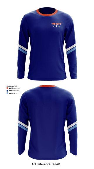 Long Sleeve Performance Shirt, Tri-City Eagles, Ice Hockey, Teamtime, Team time, sublimation, custom sports apparel, team uniforms, spirit wear, spiritwear, sports uniforms, custom shirts, team store, custom team store, fundraiser sports, apparel fundraiser
