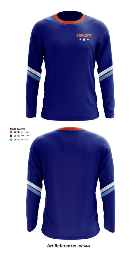 Long Sleeve Performance Shirt, Tri-City Eagles, Ice Hockey, Teamtime, Team time, sublimation, custom sports apparel, team uniforms, spirit wear, spiritwear, sports uniforms, custom shirts, team store, custom team store, fundraiser sports, apparel fundraiser