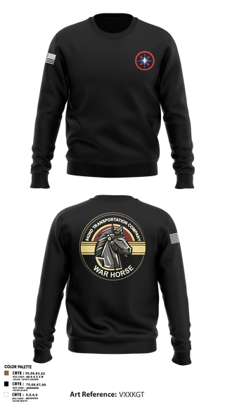 Crew Neck Sweatshirt, 942nd TC, , Teamtime, Team time, sublimation, custom sports apparel, team uniforms, spirit wear, spiritwear, sports uniforms, custom shirts, team store, custom team store, fundraiser sports, apparel fundraiser