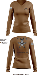 Dog Mortars 56526244 Women's Long Sleeve V-neck Shirt - 30
