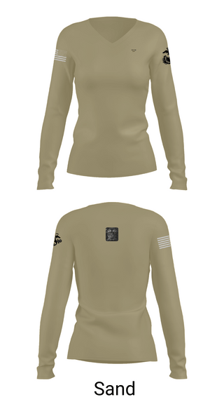 Womens Long Sleeve Vneck Shirt, fobbs clothing, , Teamtime, Team time, sublimation, custom sports apparel, team uniforms, spirit wear, spiritwear, sports uniforms, custom shirts, team store, custom team store, fundraiser sports, apparel fundraiser