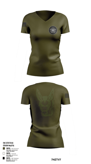 Womens Short Sleeve Vneck Shirt, Lowndes County Sheriff’s Office Special Operations Division, , Teamtime, Team time, sublimation, custom sports apparel, team uniforms, spirit wear, spiritwear, sports uniforms, custom shirts, team store, custom team store, fundraiser sports, apparel fundraiser