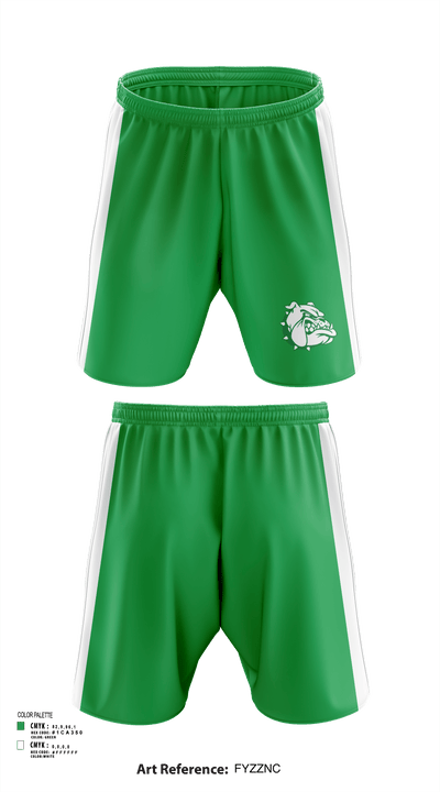 Boling High School Cheer 34763334 Athletic Shorts With Pockets - 125