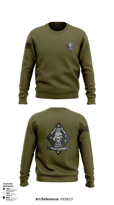 1st Recon 56850190 Crew Neck Sweatshirt - 125