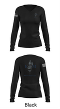 K&M window solutions llc 44492171 Women's Long Sleeve V-neck Shirt - 35