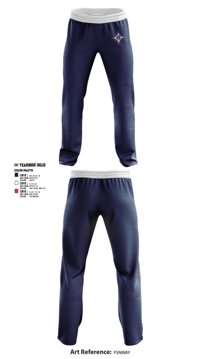North Central Middle School 90902790 Softball Pants - 1