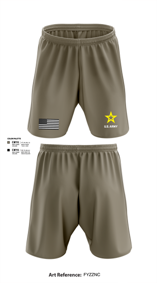 Athletic Shorts With Pockets, Wilmington Army Recruiting Station, Army, Teamtime, Team time, sublimation, custom sports apparel, team uniforms, spirit wear, spiritwear, sports uniforms, custom shirts, team store, custom team store, fundraiser sports, apparel fundraiser