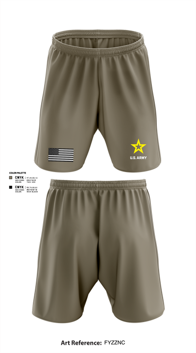 Wilmington Army Recruiting Station 61290621 Athletic Shorts With Pockets - 3