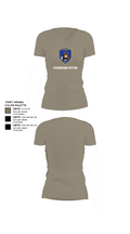 Feuerwehr Witten 55458436 Women's Short Sleeve V-neck Shirt - 64