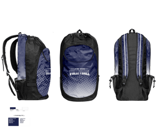 Gear Bag, Living Word Academy Volleyball, Women's Volleyball, Teamtime, Team time, sublimation, custom sports apparel, team uniforms, spirit wear, spiritwear, sports uniforms, custom shirts, team store, custom team store, fundraiser sports, apparel fundraiser